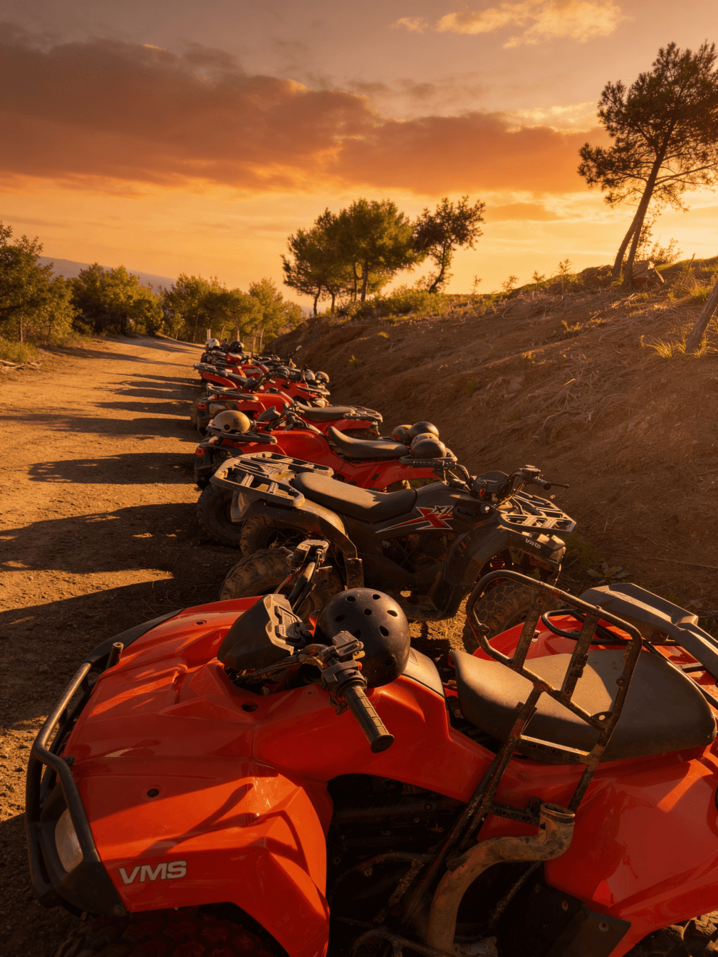 Aventure en quad background