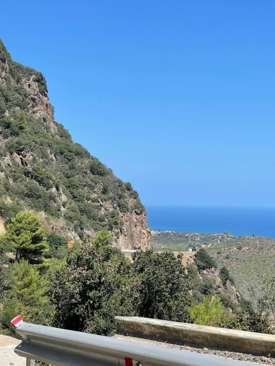 Vue panoramique depuis les hauteurs de la ferme