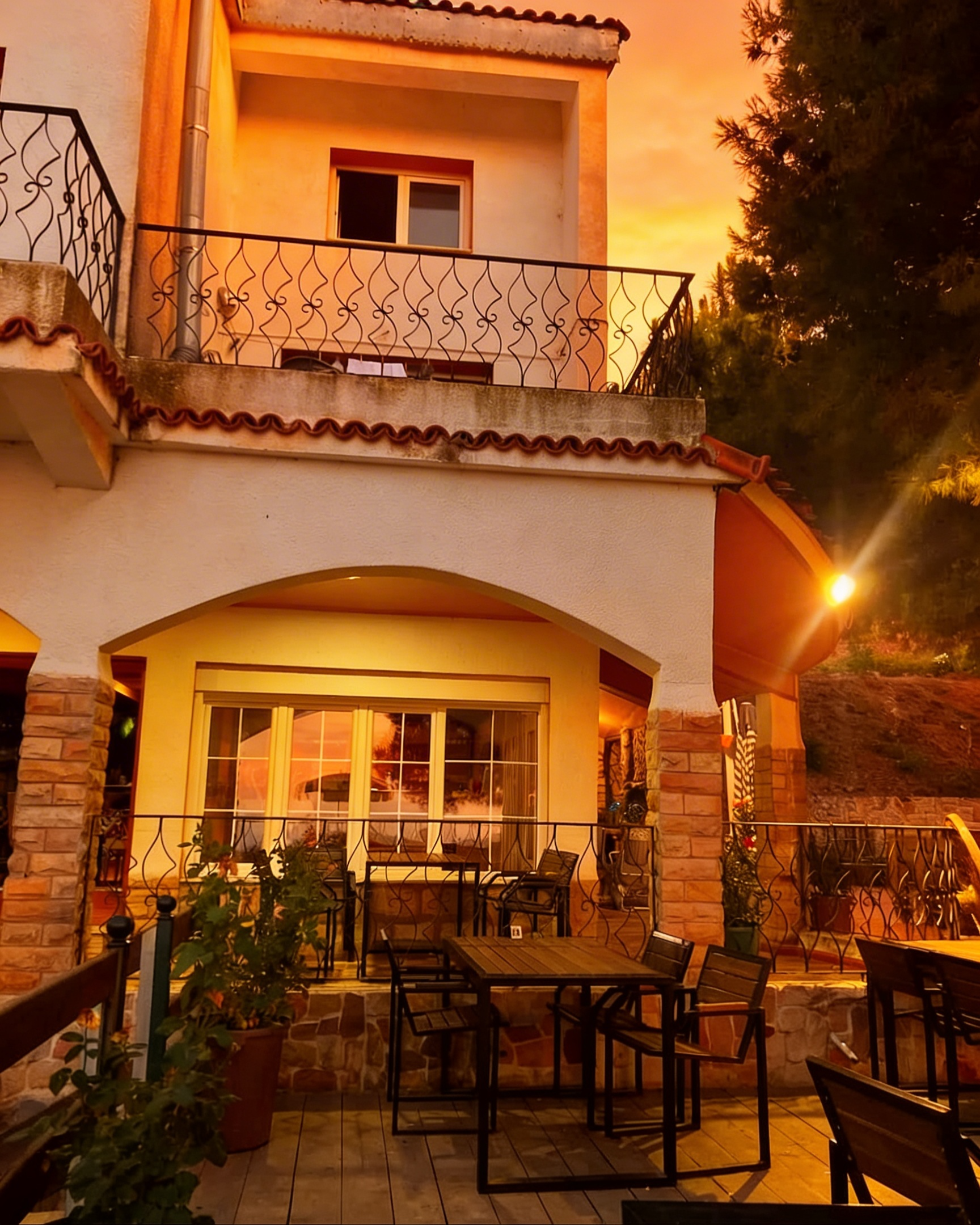 Façade du restaurant La Villa TDJ